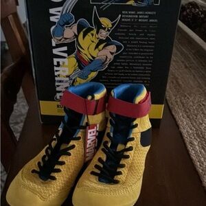Limited addition rudis Wolverine wrestling shoes